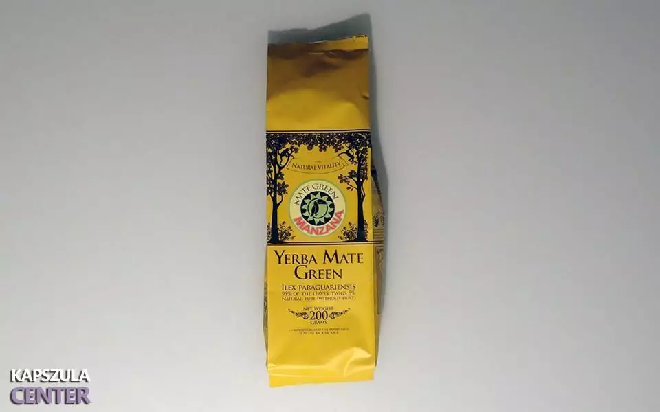 Yerba Mate Green Manzana tea