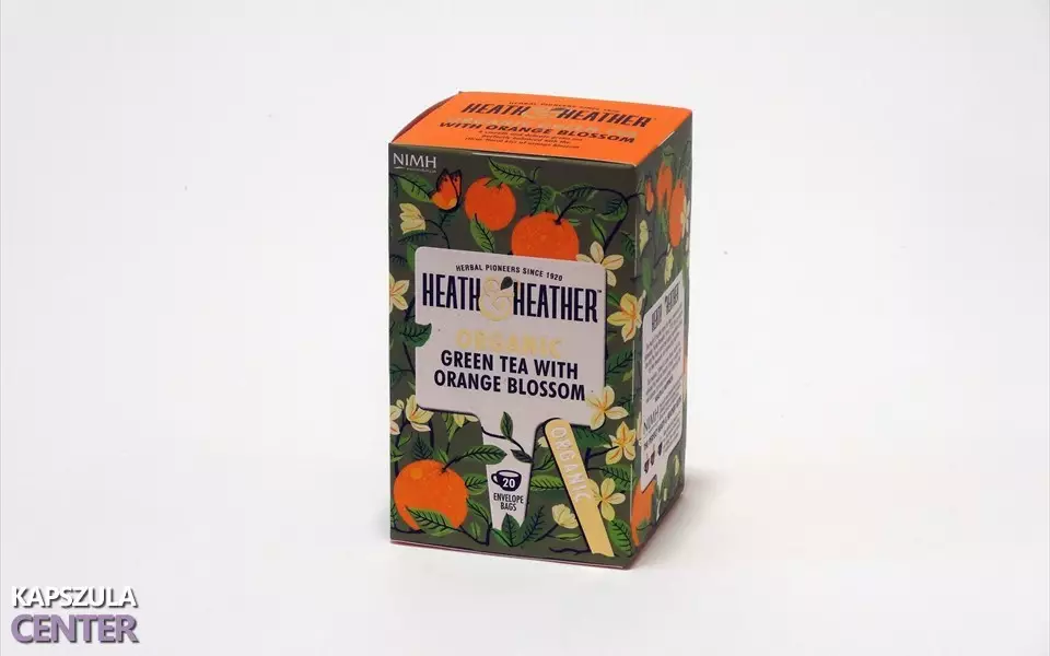 Heath & Heather Zöld Narancsvirág Tea