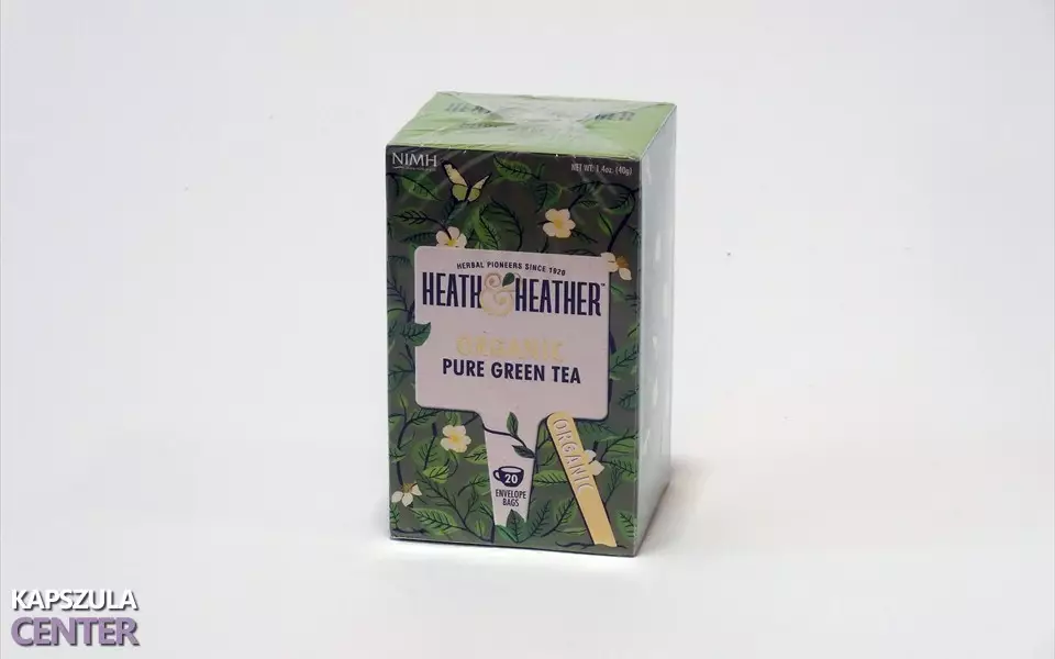 Heath & Heather organikus zöld tea