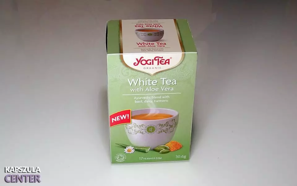 Bio Yogi fehér tea aloe verával
