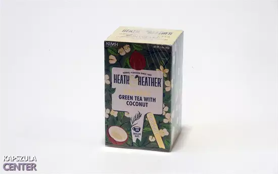 Heath & Heather zöld kókusz tea