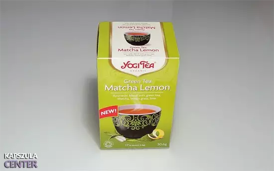 Bio Yogi zöld matcha citrom tea