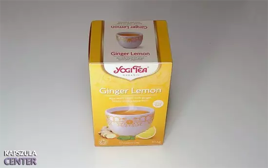 Bio Yogi citromos gyömbér tea
