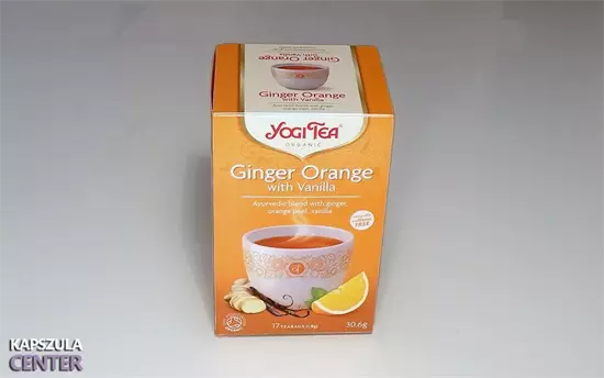 Bio Yogi narancsos gyömbér tea vaniliával
